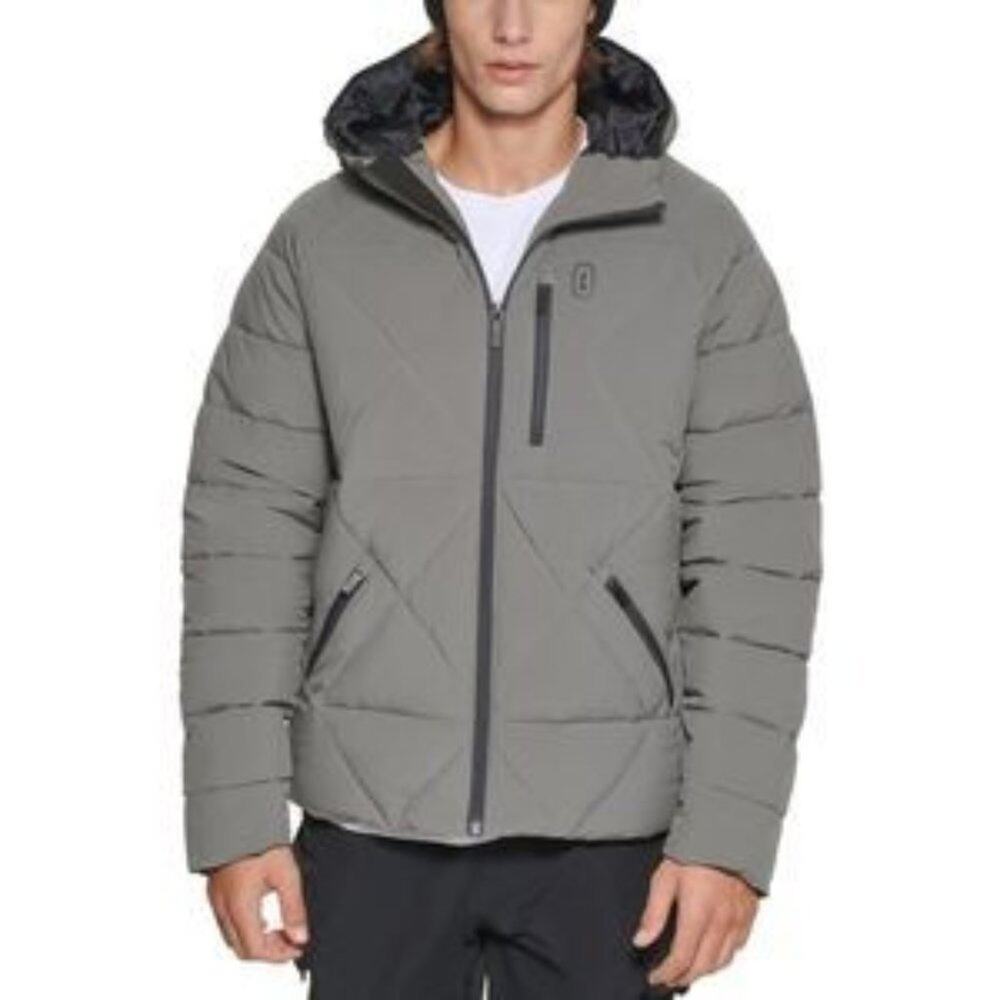 Bass Outdoor Men's Glacier Quilted Full-Zip Hiking Jacket NWT
